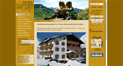 Desktop Screenshot of galtuererhof.at